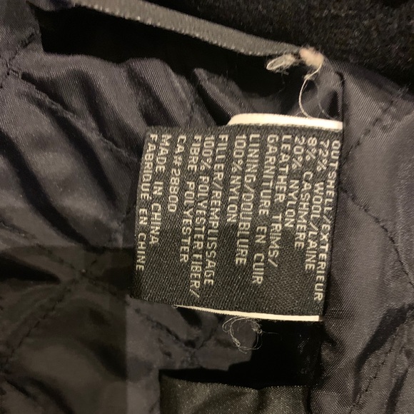 Rudsak Wool and Leather Coat - XS - Picture 5 of 5